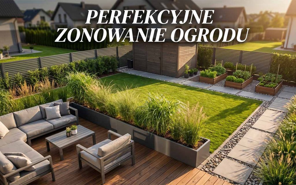 Zonowanie ogrodu: Jak wyznaczyć strefy funkcjonalne i użytkowe z matematyczną precyzją