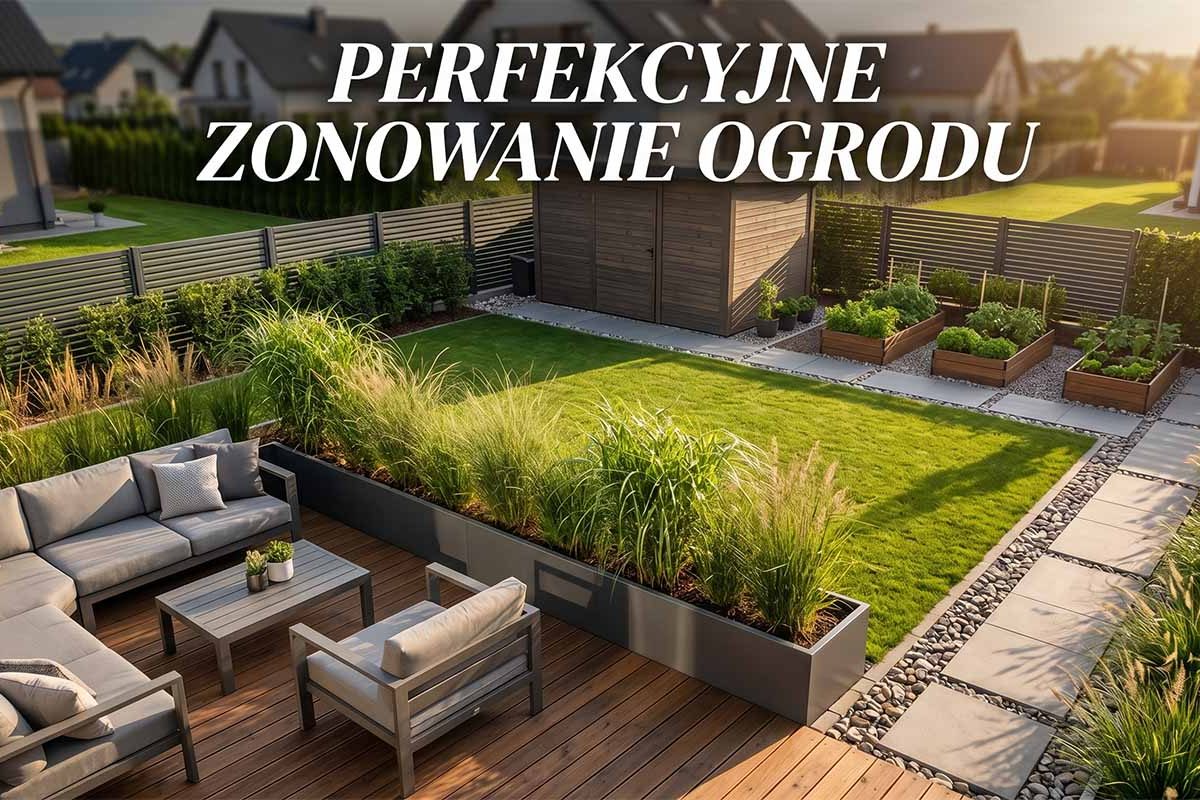 Zonowanie ogrodu: Jak wyznaczyć strefy funkcjonalne i użytkowe z matematyczną precyzją
