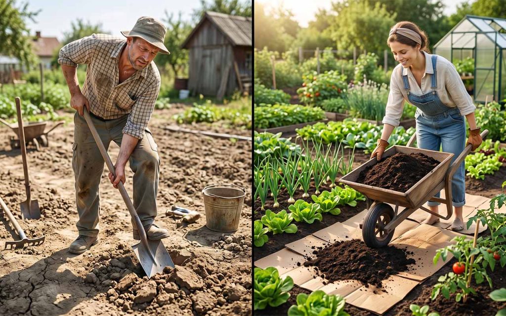 No-dig czy tradycyjne przekopywanie ziemi — który system uprawy wybrać w 2026 roku?