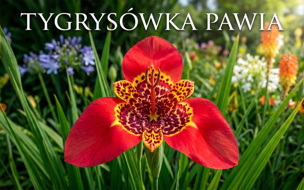 Tygrysówka pawia (Tigridia pavonia) — uprawa, pielęgnacja i odmiany egzotycznej piękności