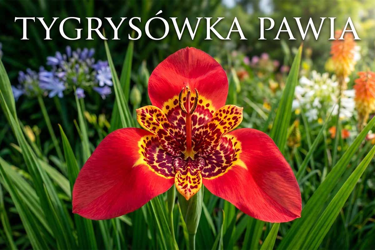 Tygrysówka pawia (Tigridia pavonia) — uprawa, pielęgnacja i odmiany egzotycznej piękności