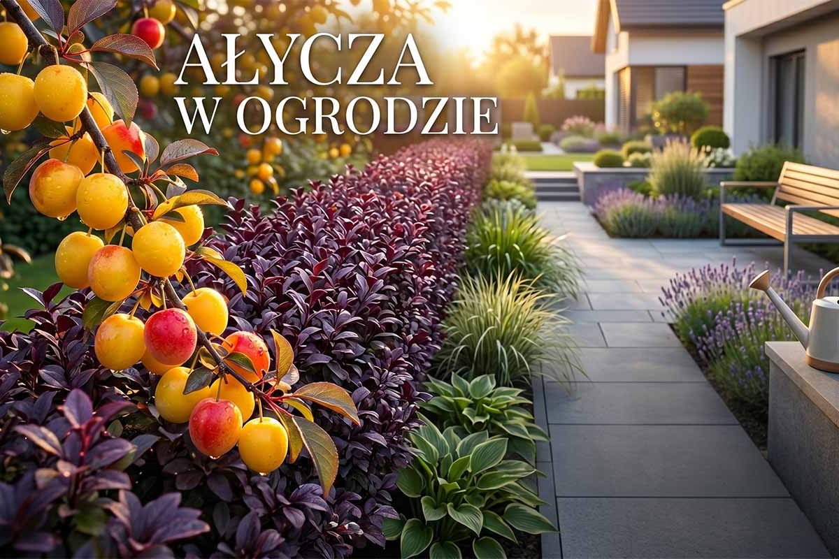 Ałycza: uprawa śliwy wiśniowej, formowanie żywopłotów i wykorzystanie owoców