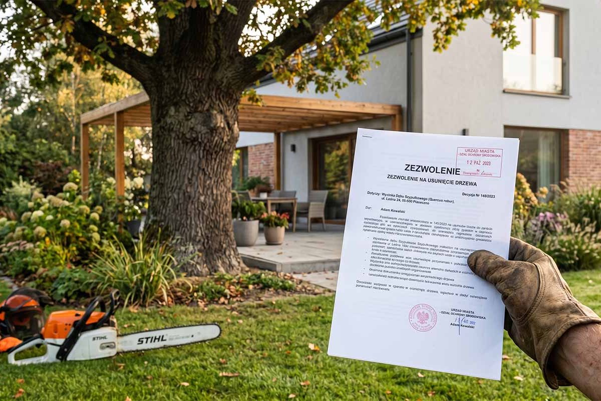 Wycinka drzew na własnej działce — kompletne przepisy i procedury na rok 2026