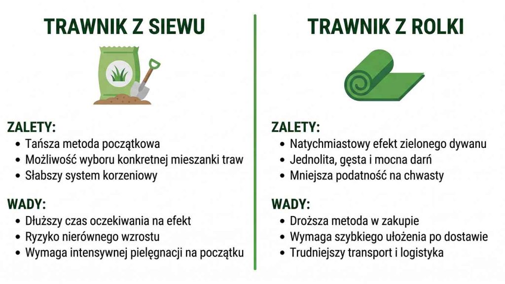 Trawnik — zakładanie i pielęgnacja krok po kroku