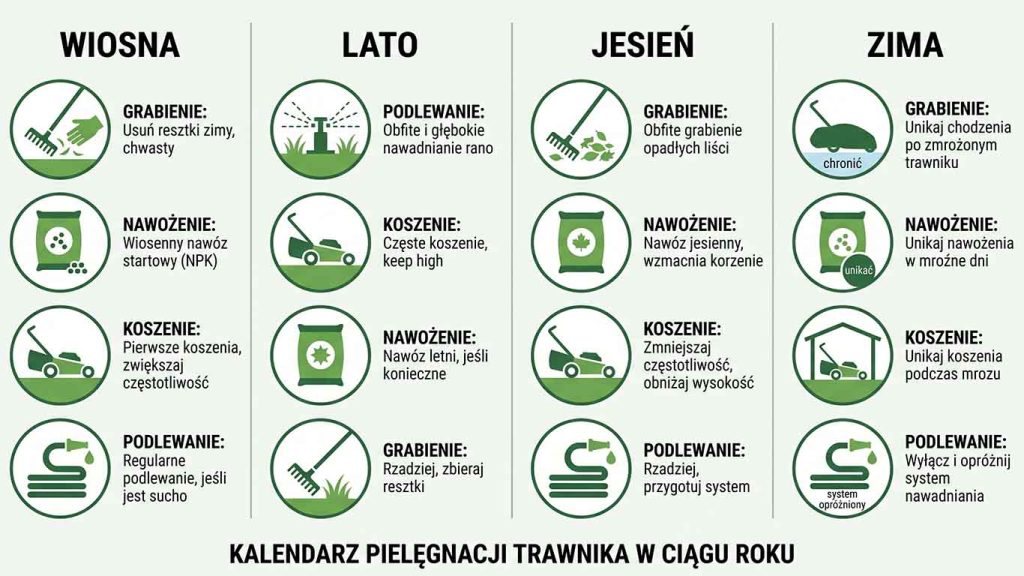 Trawnik — zakładanie i pielęgnacja krok po kroku