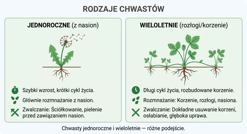 Jak zwalczać chwasty w ogrodzie — skuteczne i naturalne sposoby