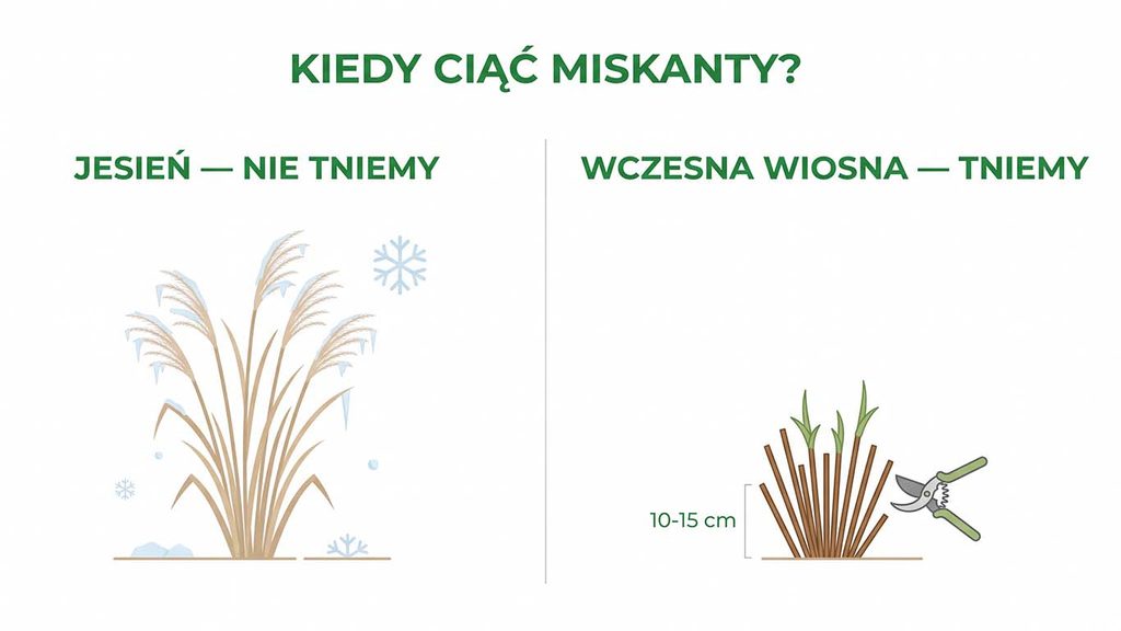 Miskant chiński — uprawa, odmiany i cięcie królowej traw ozdobnych